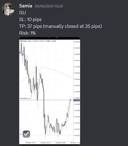 CLF student trading result 2021 no.16